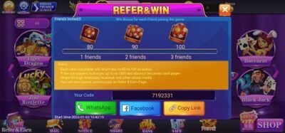 Holy Rummy apk refer and earn