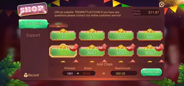 How To Add Money In Teen Patti Joy