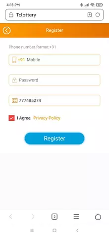 TC Lottery App Download